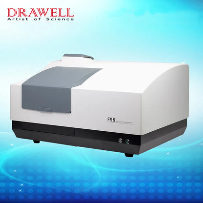 Drawell Lab 200nm ~ 900nm Fluorescence spectrophotometer F98 Spectrometer Analyzers