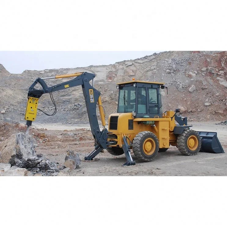 Cruking  XC870K 2.5 ton new backhoe China loader mini tractor with front end loader and backhoe for sale
