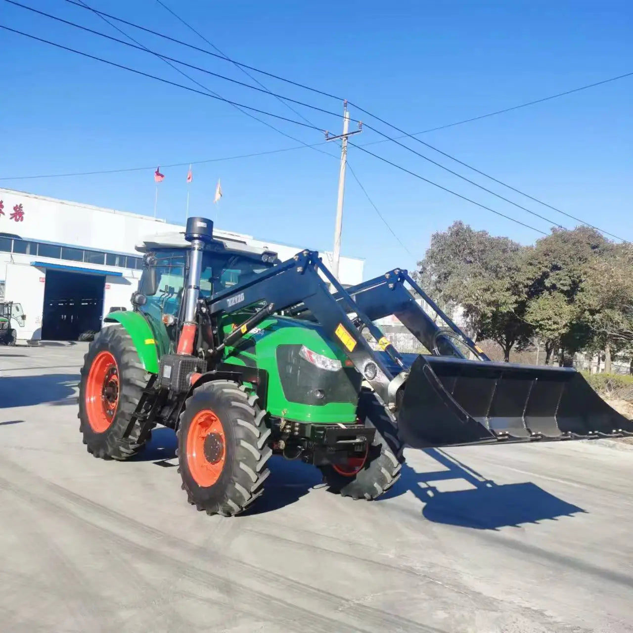 TAVOL Heavy Duty Multifunctional 160hp Agricultural Farm Tractor Agriculture Machinery Equipment