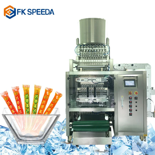 FK-Y4 Multi Lane Automatic Smoothie Stick Packing Machine Ice Pop Packing Machine