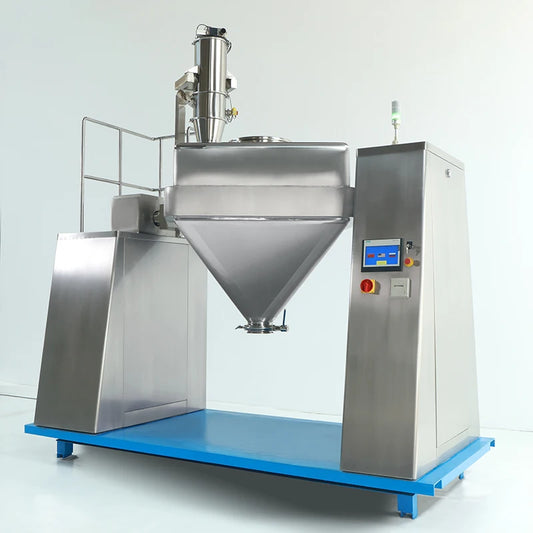 PLC Control Fixed Base Powder Mixer Bin Blending Equipment The Bin Blender HGD1000
