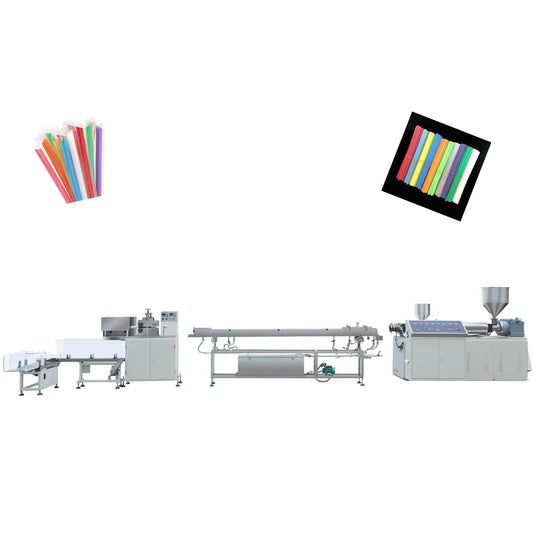high speed extruder straw making machine PLA Eco-friendly straw making machine Lollipop extruder Making Machine