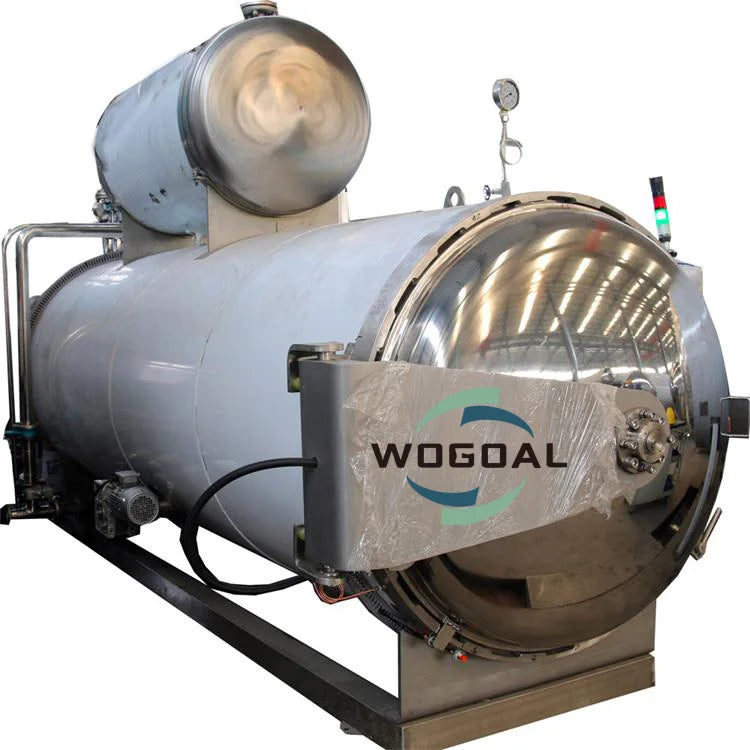 Full Automatic Sterilizer Machine Steam Sterilizing Retort Autoclave