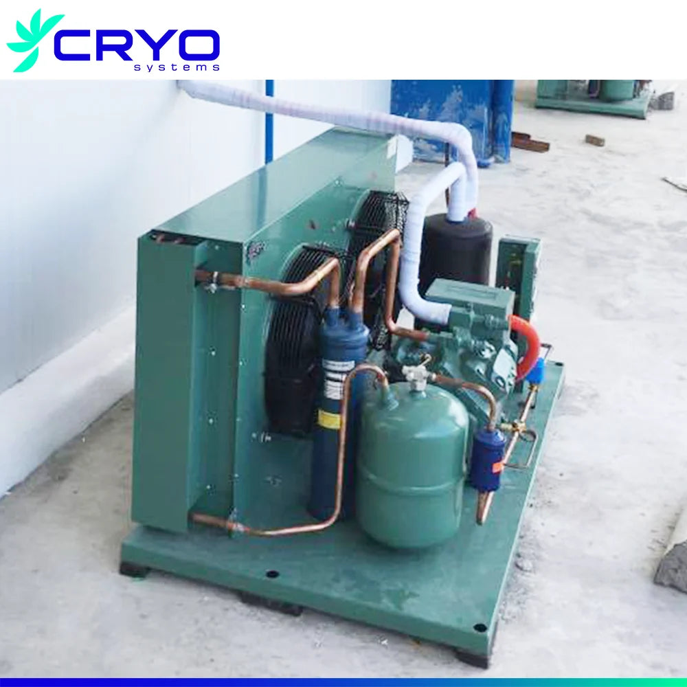 Low temperature industrial refrigeration equipment freezing freezer condensing units