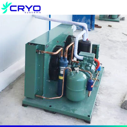 Low temperature industrial refrigeration equipment freezing freezer condensing units