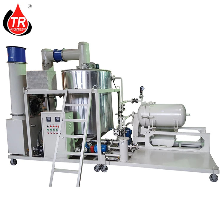 Used Engine oil recycling plant/used motor oil recycling machine/waste oil refining plant