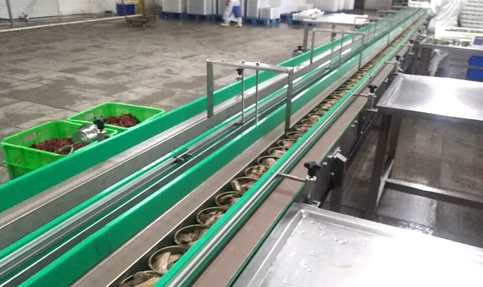 Canned Fish Production Line tuna production line automatic tuna process machine