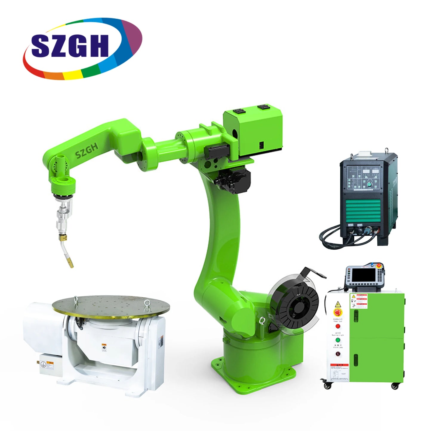 SZGH Robot Production Line And automatic Welding Automatic Industrial Robotic Welding Machine Arm