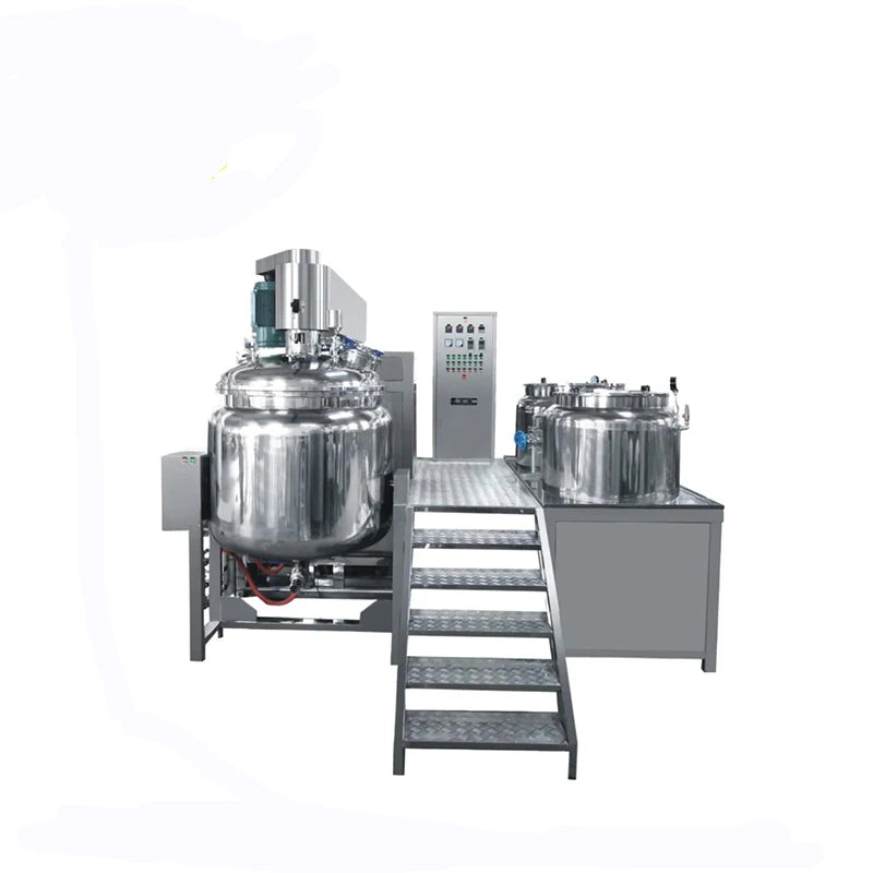 Small Mayonnaise Making Machine Chemical Products Blenders Mixers Food Processors Vacuum Emulsifying Mixer