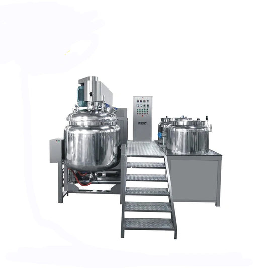 Small Mayonnaise Making Machine Chemical Products Blenders Mixers Food Processors Vacuum Emulsifying Mixer