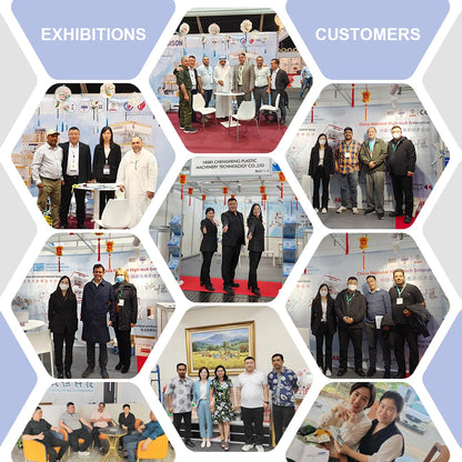 CHSJ-5 Layers Co-Extrusion Stretch Bulk Film PE Blowing Food Tube Film Extruder Machine