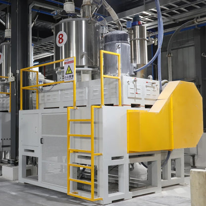 Hot and cold Compound mixer machine horizontal plastic pvc high speed blender mixer for powder