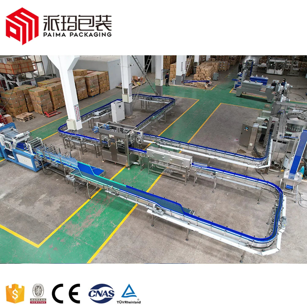 3 in 1 1000bph Complete Automatic Mineral Water Filling Machine Production Line / Bottling Plant