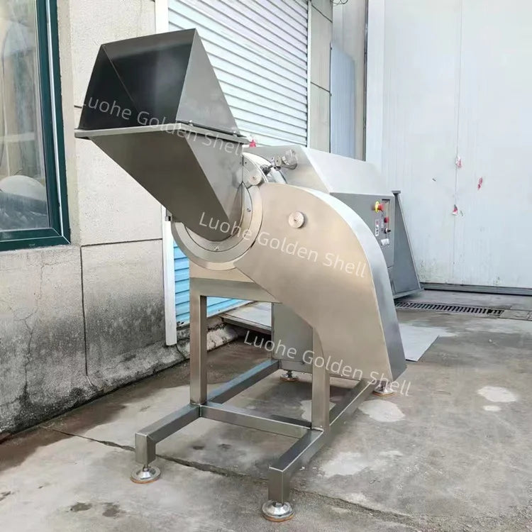 -10 degrees factory use heavy duty  Commercial Meat Cube Cutter for pet food /Meat Cube Cutting Machine/Frozen Meat Dicer Cuber
