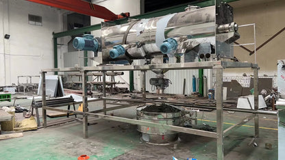 Industrial Dry Powder Mixer Plough Shear Mixer Plough Blender Food Mixing Machine