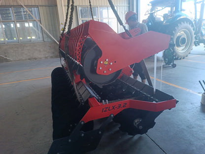 Through shaft 2.7m 3.2m  Combination land preparation soiil land breaking pressing Tillage  land breaking leveling machine