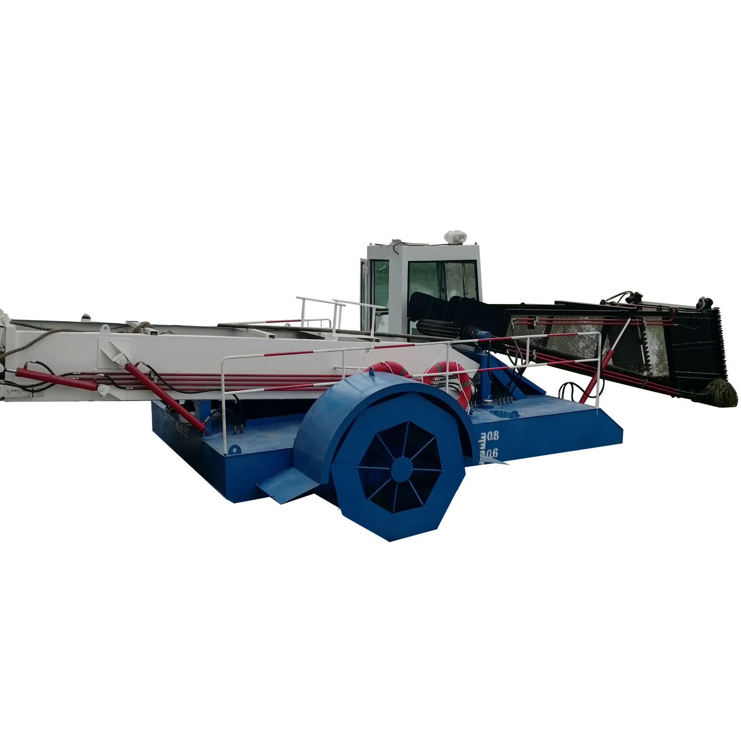 Keda aquatic harvester river and lake cleaning machine for sale Grass Harvester Combine Machinery