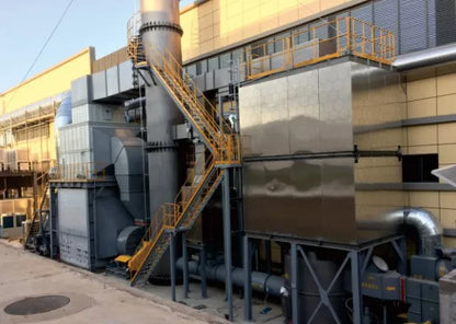 Waste Gas VOCs Exhaust Gas Treatment RTO Regenerative Thermal Oxidizer For Film coating SBS Industry Environmental Protection