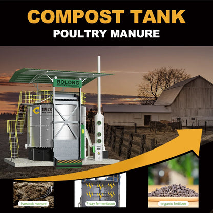 fertilizers organic chicken poultry farming equipments compost making machines