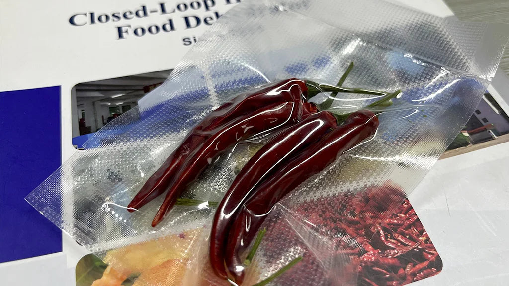 Customized vegetable processing line Chili peppers Cleaning punching dicing drying machines