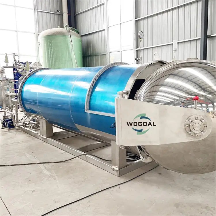 Full Automatic Sterilizer Machine Steam Sterilizing Retort Autoclave