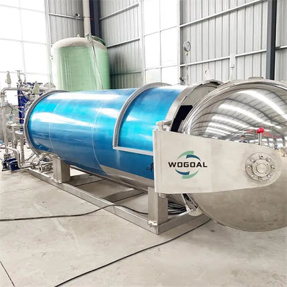 Full Automatic Sterilizer Machine Steam Sterilizing Retort Autoclave