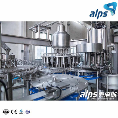 SmalLiquid Fruit and vegetable Beverage Automatic Bottle Hot Juice Filling Machine