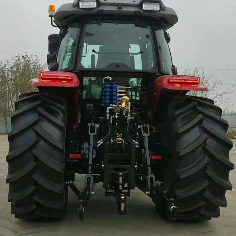 free shipping 150hp 200hp large farm tractor heavy duty with agricultural accessories whole sale price good quality