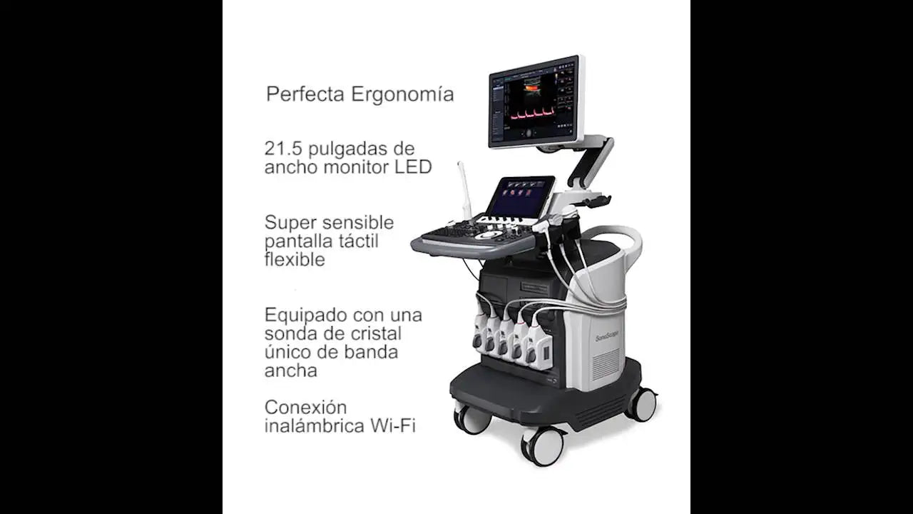 Medical Ultrasound Instruments Sonoscape S50 Digital 4D 5D Color Doppler Ultrasound Machine