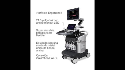 Medical Ultrasound Instruments Sonoscape S50 Digital 4D 5D Color Doppler Ultrasound Machine