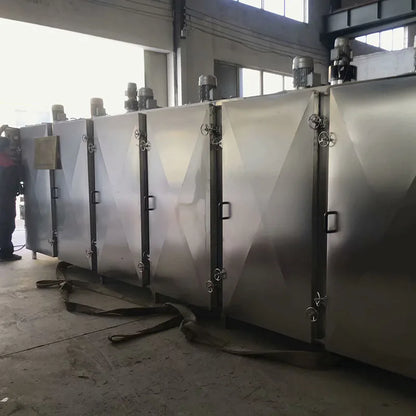 Continuous Conveyor Mesh Belt Dryer For Chili Ginger Spice Cassava Chips Fruits Seafood Belt Dryer Drying Machine