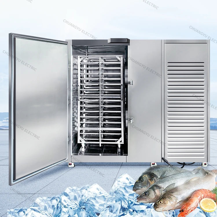 Factory Wholesale Price Economy Commercial Big Blast Chiller Freezer For Food 2*30
