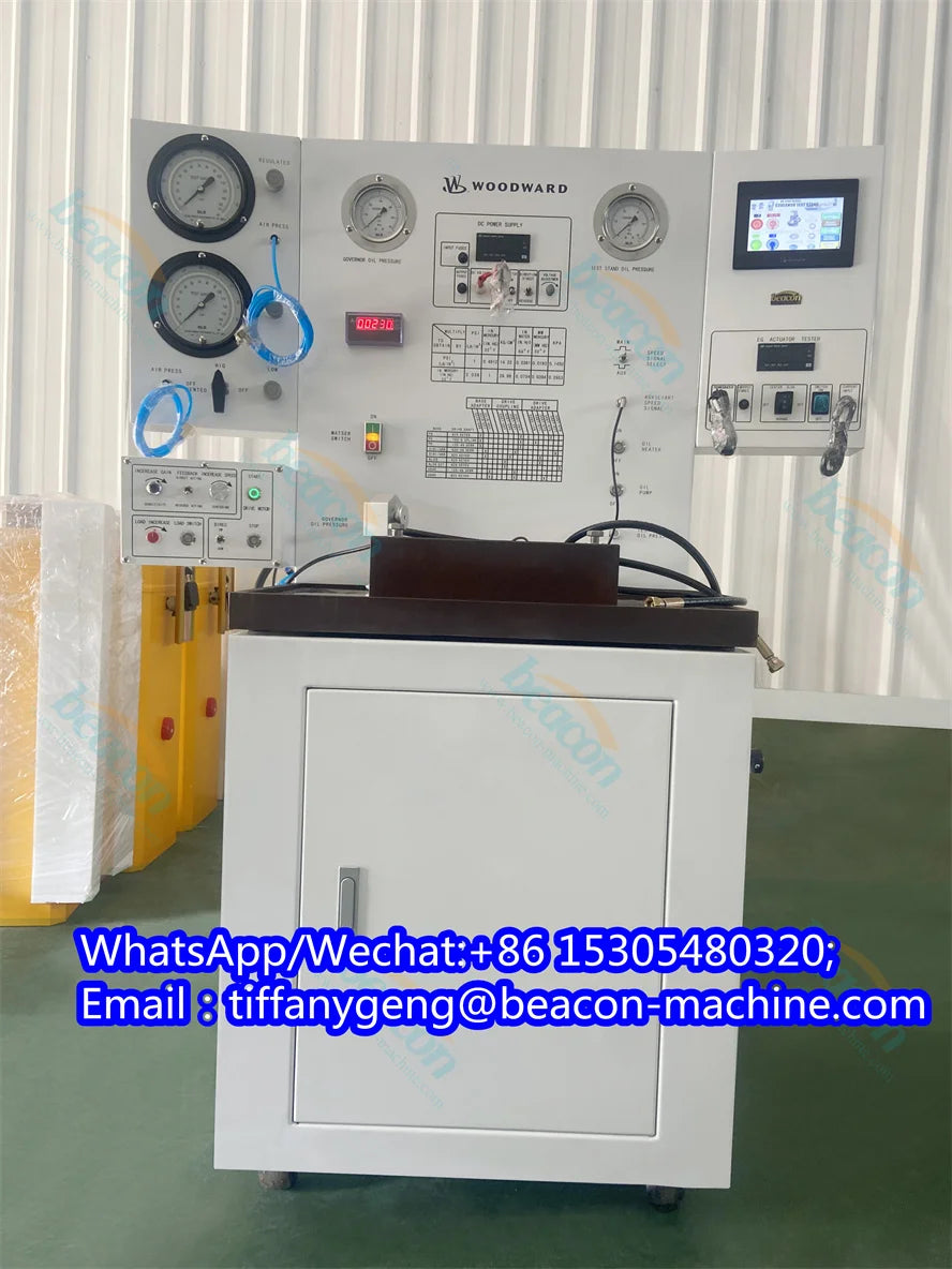 Newset BEACON Machine Marine Ship Repair Stand Equipment GT-6000 Wood Ward Speed Governor Test Bench for sea vessel Boat