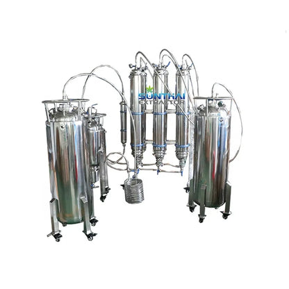 50LB Active Closed Loop Extractor Complete Extraction System with tanks,filter sieve.coil.crc