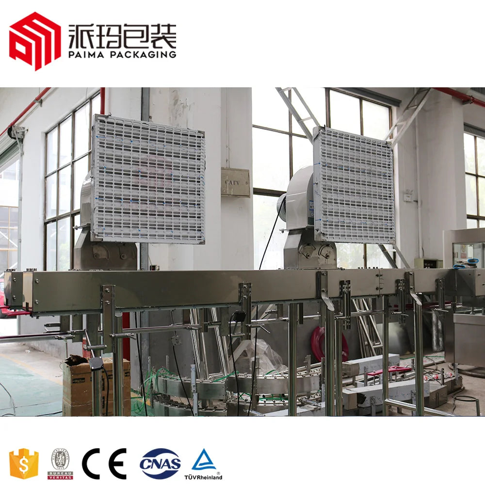 3 in 1 1000bph Complete Automatic Mineral Water Filling Machine Production Line / Bottling Plant