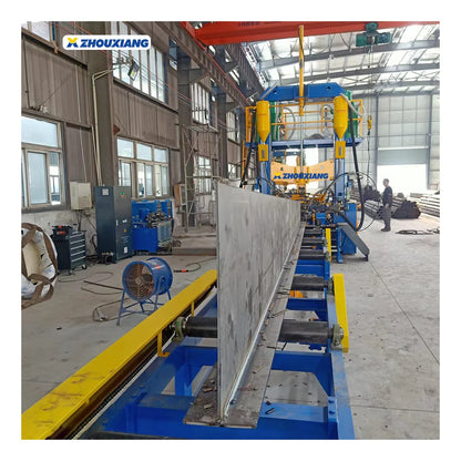 H Beam Gantry Type Metal Welding Straightening Machine-Auto For Steel Structure Production Line