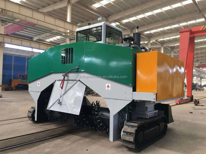 Fully Automatic Compost Making Machines Self-propelled Compost Turner Machine