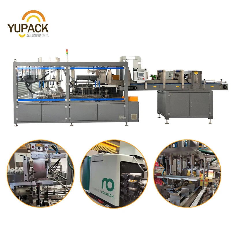 Factory Direct Sale wraparound case packer machine/wraparound case packer for packing pouch bottle cans