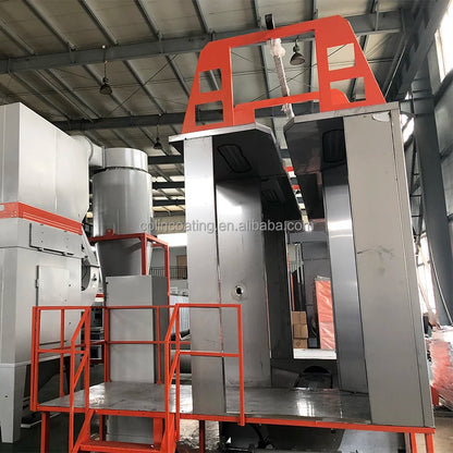 Powder Coating Equipment Spray Paint Booth Cabin system for powder recovery
