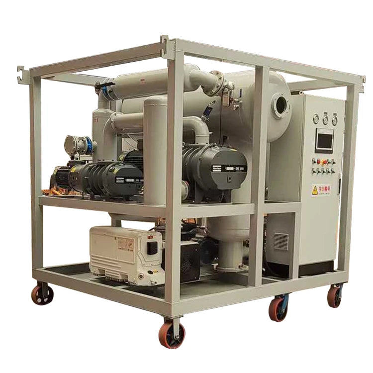 Huazheng  Insulating Oil Treatment Equipment Dielectric Oil Purification Machine transformer oil filtration plant