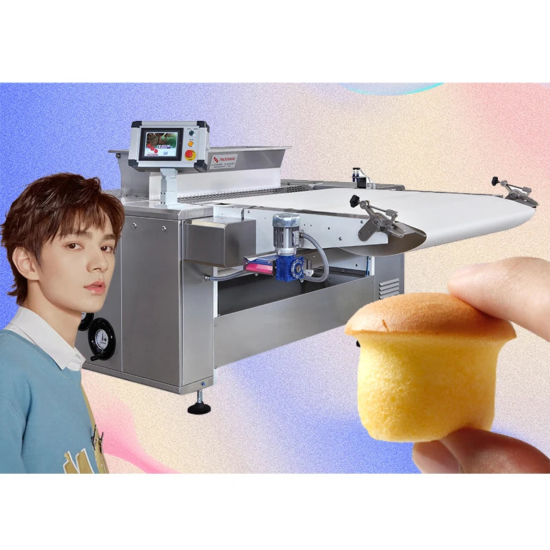 2023 Full Automatic Muffin Production Line Pastry Cake Making Cup Cake Production Line Machine