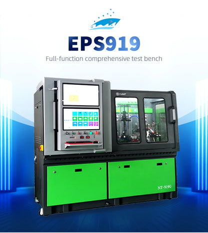 Multifunctional common rail injector test bench EPS919 with dual operating system with cambox EUI/EUP function diesel test bench