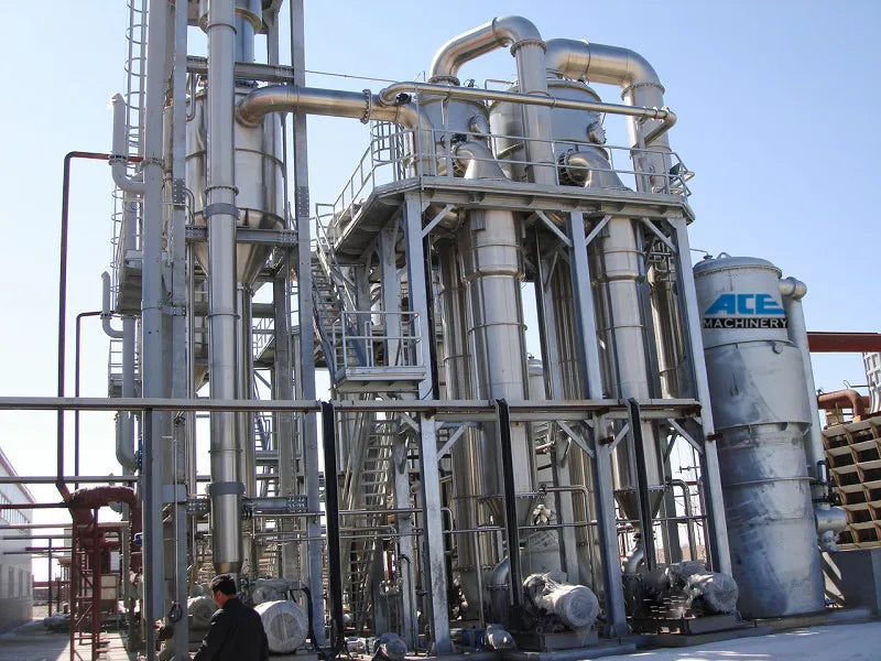 China Made Forced Circulation Mvr Evaporator System Used In Essential Oil Distillation Equipment