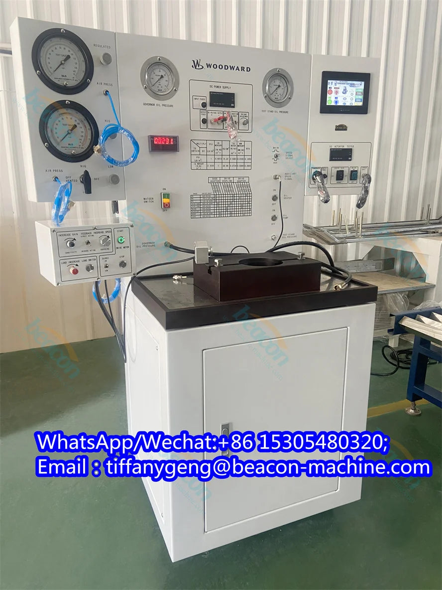 Newset BEACON Machine Marine Ship Repair Stand Equipment GT-6000 Wood Ward Speed Governor Test Bench for sea vessel Boat