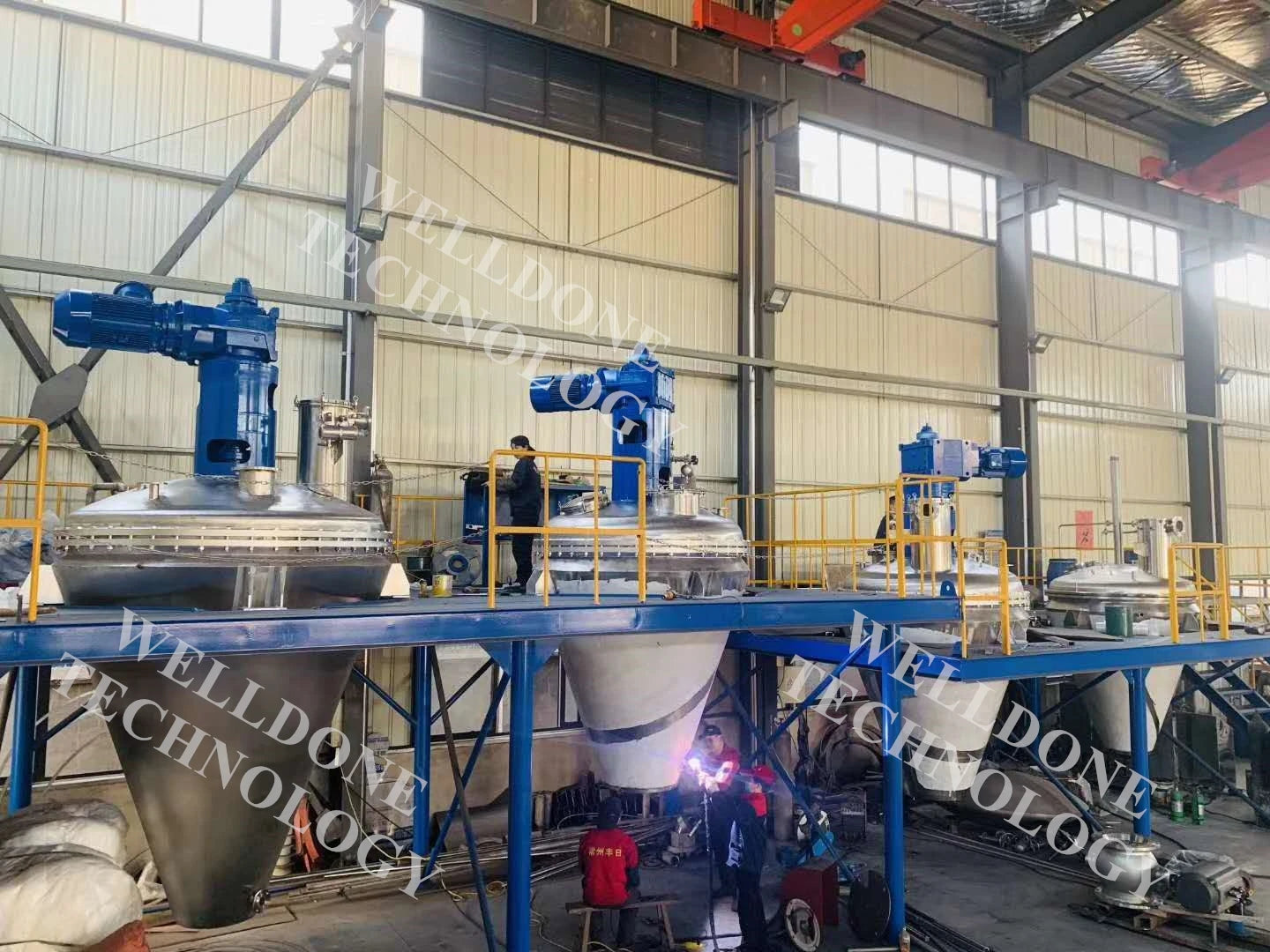ZXHG Conical Vacuum Dryer / Nauta Conical Screw Dryer / Conical Ribbon Mixer Dryer (GMP Standard, Pharma Vacuum Dryer)