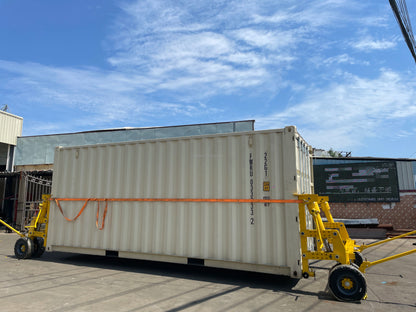 30 Tons for 4pcs Rubber Lifting Caster Container Caster Super Heavy Duty Caster, Car Jack, Container Lifting & Transport System