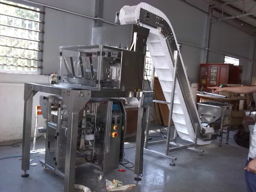 High Speed High Accuracy Automatic Weighing Packing and Conveyor System