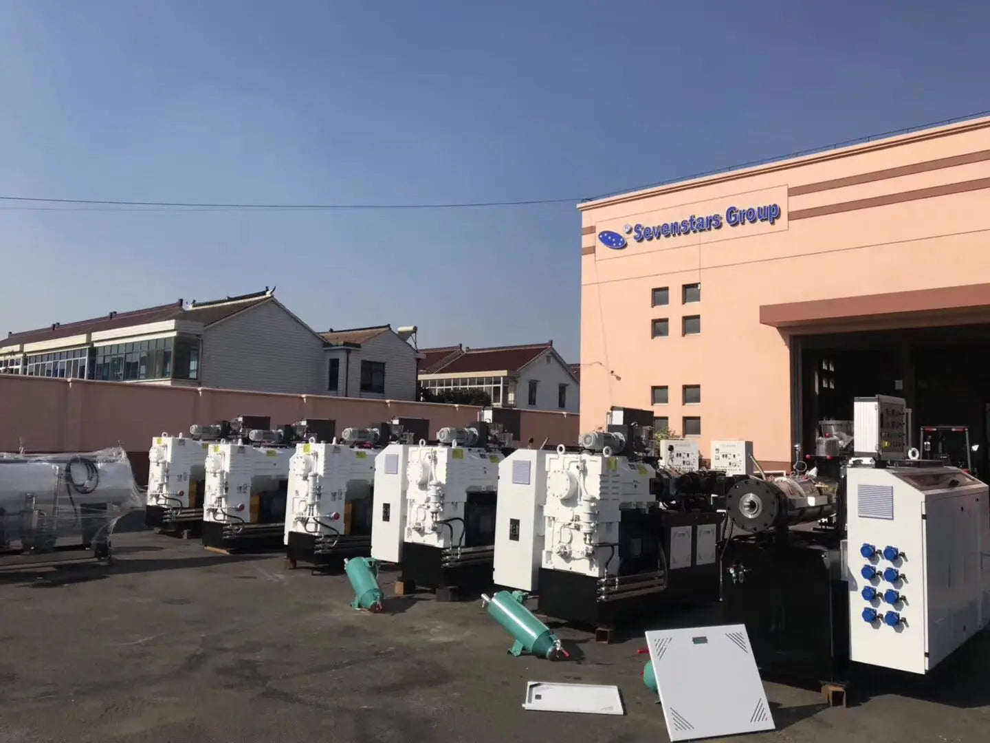 high quality SJSZ 45/51/55/65/80/92 double screw conical extruder