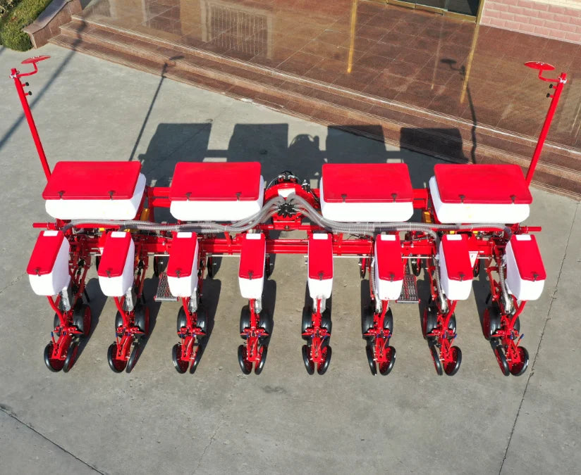 Farming Sowing Machine 3 point hitch 8 row pneumatic disc corn planter with seed monitoring equipment