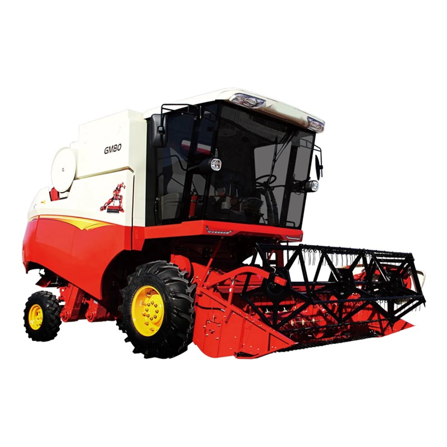 Rice Harvester GM80(4LZ-8M5) Self-propelled Whole-feed Crawler Combine Harvester